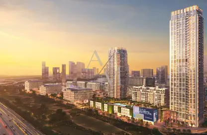 شقة - غرفة نوم - 1 حمام للبيع في ديزاين كوارتر برج أ - ديزاين كوارتر - دبي ديزاين ديستريكت - دبي