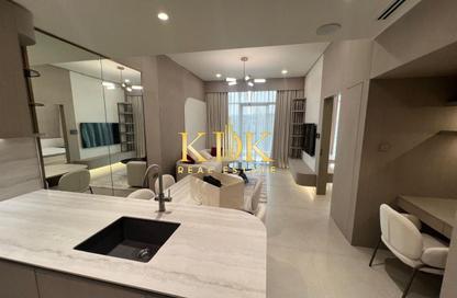 Apartment - 1 Bedroom - 2 Bathrooms for rent in Pearl house II - District 12 - Jumeirah Village Circle - Dubai
