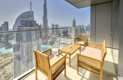 Apartment - 2 Bedrooms - 2 Bathrooms for rent in Boulevard Point - Downtown Dubai - Dubai