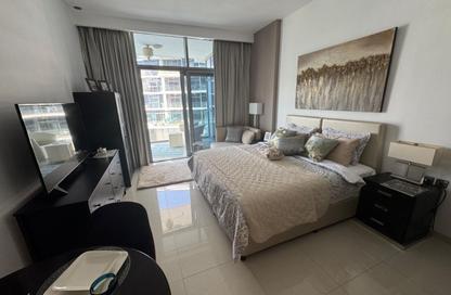 Apartment - Studio - 1 for rent in Golf Veduta B - Golf Veduta - Golf Town - Damac Hills - Dubai