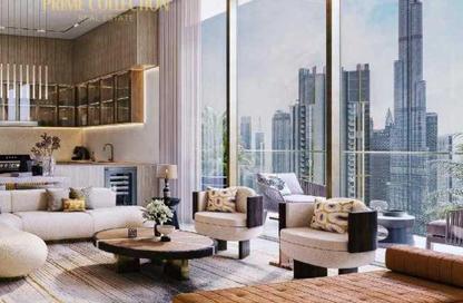 شقة - غرفة نوم - 2 حمامات للبيع في اكسكوزيت ليفينج ريزيدنسز - برج خليفة - وسط مدينة دبي - دبي