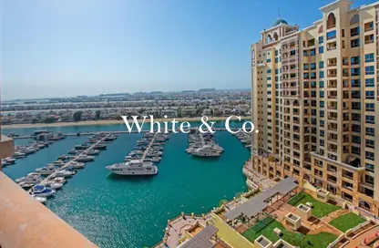 شقة - 2 غرف نوم - 3 حمامات للايجار في مساكن المارينا 1 - مساكن المارينا - نخلة جميرا - دبي
