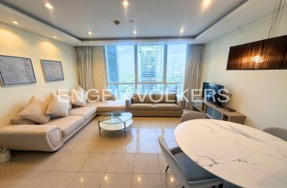 Apartment - 1 Bedroom - 2 Bathrooms for rent in Bonnington Tower - JLT Cluster J - Jumeirah Lake Towers - Dubai
