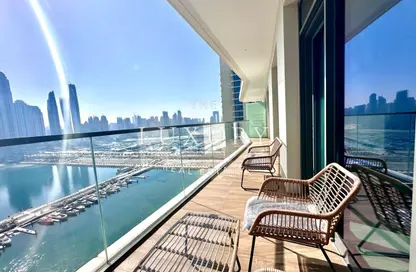 Apartment - 2 Bedrooms - 2 Bathrooms for rent in Marina Vista Tower 2 - Marina Vista - EMAAR Beachfront - Dubai Harbour - Dubai