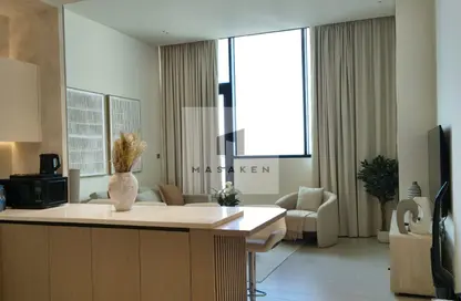 شقة - غرفة نوم - 2 حمامات للايجار في بن غاطي رويال - منطقة 18 - قرية جميرا الدائرية - دبي