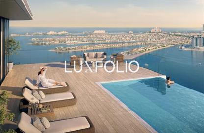 شقة - غرفة نوم - 1 حمام للبيع في برج Seapoint 2 - سي بوينت - إعمار بيتشفرونت - دبي هاربور - دبي
