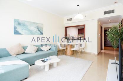 Apartment - 1 Bedroom - 2 Bathrooms for rent in Time Place Tower - Dubai Marina - Dubai