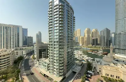 Apartment - 1 Bedroom - 2 Bathrooms for rent in Manchester Tower - Dubai Marina - Dubai