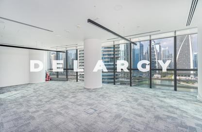 Office Space - Studio - 1 Bathroom for rent in Almas Tower - Jumeirah Lake Towers - Dubai