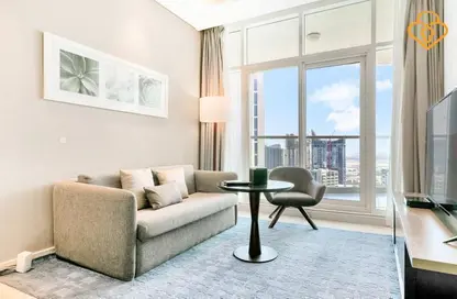 Apartment - 1 Bedroom - 1 Bathroom for rent in Damac Maison Prive A - Damac Maison Prive - Business Bay - Dubai