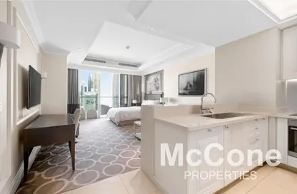 Apartment - Studio - 1 Bathroom for rent in Kempinski BLVD - Downtown Dubai - Dubai
