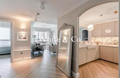 Apartment - 3 Bedrooms - 4 Bathrooms for rent in Marina Residences 2 - Marina Residences - Palm Jumeirah - Dubai