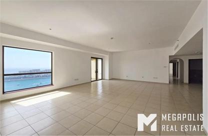 Apartment - 4 Bedrooms - 5 Bathrooms for rent in Rimal 5 - Rimal - Jumeirah Beach Residence - Dubai