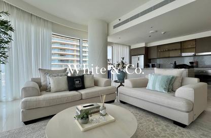 Apartment - 3 Bedrooms - 3 Bathrooms for rent in Grand Bleu Tower 2 - Emaar Beachfront - Dubai Harbour - Dubai