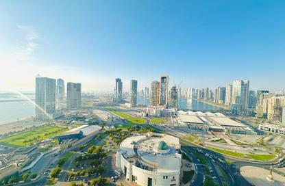 Apartment - 3 Bedrooms - 4 Bathrooms for rent in New Al Taawun Road - Al Taawun - Sharjah