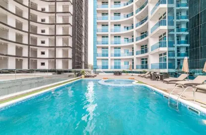 Apartment - 1 Bedroom - 2 Bathrooms for rent in Oasis Tower - Al Rashidiya 1 - Al Rashidiya - Ajman