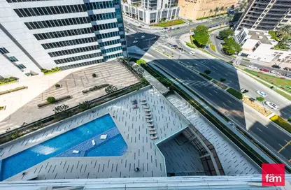 شقة - 1 حمام للايجار في ماركيز سكوير تاور - الخليج التجاري - دبي