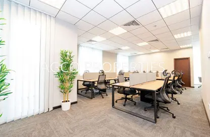 Office Space - Studio - 2 Bathrooms for rent in The Prism - Business Bay - Dubai