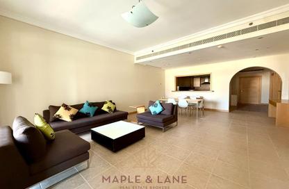 Apartment - 2 Bedrooms - 3 Bathrooms for rent in Al Das - Shoreline Apartments - Palm Jumeirah - Dubai