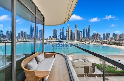 Apartment - 3 Bedrooms - 4 Bathrooms for rent in Marina Vista Tower 1 - Marina Vista - Emaar Beachfront - Dubai Harbour - Dubai