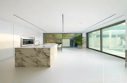 Villa - 5 Bedrooms - 6 Bathrooms for rent in Entertainment Foyer - Mediterranean Clusters - Jumeirah Islands - Dubai