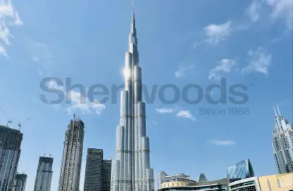 شقة - غرفة نوم - 2 حمامات للايجار في برج خليفة - برج خليفة - وسط مدينة دبي - دبي