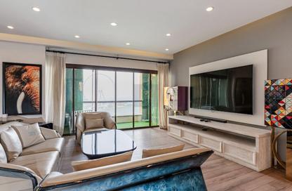 Apartment - 3 Bedrooms - 4 Bathrooms for rent in Rimal 6 - Rimal - Jumeirah Beach Residence - Dubai