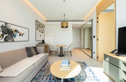 Apartment - 1 - 1 for rent in Jumeirah Gate Tower 2 - The Address Jumeirah Resort and Spa - Jumeirah Beach Residence - Dubai