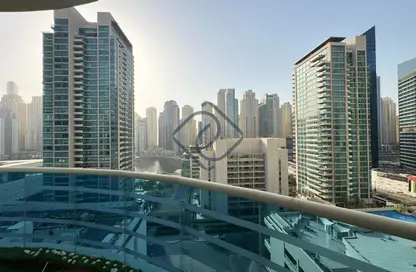 شقة - 2 غرف نوم - 2 حمامات للايجار في برج كاسكيد - دبي مارينا - دبي