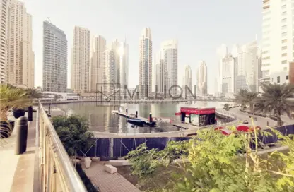 شقة - 2 غرف نوم - 2 حمامات للايجار في مارينا فيو - دبي مارينا - دبي