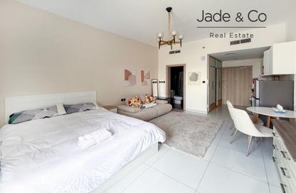 Apartment - Studio - 1 Bathroom for rent in Wavez Residence - Liwan - Dubai