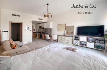 Apartment - Studio - 1 Bathroom for rent in Wavez Residence - Liwan - Dubai Apartment - Studio - 1 Bathroom for rent in Wavez Residence - Liwan - Dubai