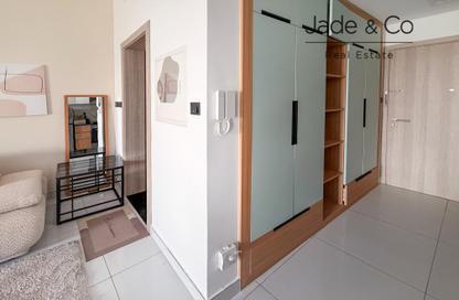 Apartment - Studio - 1 Bathroom for rent in Wavez Residence - Liwan - Dubai