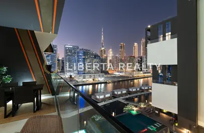 Apartment - 1 Bedroom - 2 Bathrooms for rent in Binghatti Canal - Business Bay - Dubai
