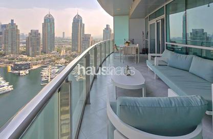 Apartment - 1 Bedroom - 2 Bathrooms for rent in Marina Terrace - Dubai Marina - Dubai
