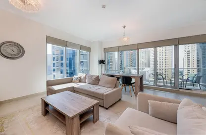 شقة - 2 غرف نوم - 3 حمامات للايجار في برج أتيسا - مارينا بروموناد - دبي مارينا - دبي