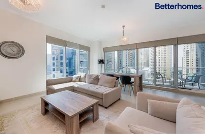 Apartment - 2 Bedrooms - 3 Bathrooms for rent in Attessa Tower - Marina Promenade - Dubai Marina - Dubai