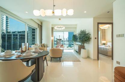 Apartment - 1 Bedroom - 2 Bathrooms for rent in Grand Bleu Tower 1 - EMAAR Beachfront - Dubai Harbour - Dubai