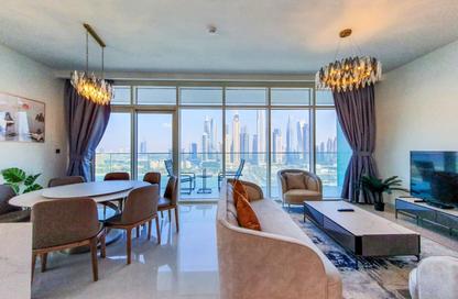 Apartment - 3 Bedrooms - 4 Bathrooms for rent in Sunrise Bay Tower 1 - Sunrise Bay - Emaar Beachfront - Dubai Harbour - Dubai