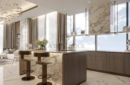 Apartment - 3 Bedrooms - 4 Bathrooms for sale in Iluka Residences - Dubai Islands - Dubai