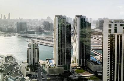 Apartment - 1 - 1 for rent in Marina Blue Tower - Marina Square - Al Reem Island - Abu Dhabi