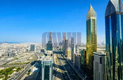 شقة - 3 غرف نوم - 4 حمامات للايجار في المركز المالي برج السلام - شارع الشيخ زايد - دبي