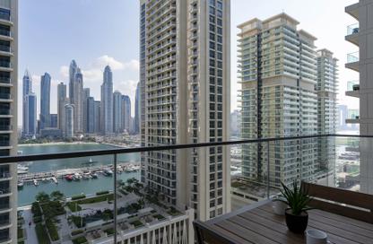 شقة - غرفة نوم - 1 حمام للايجار في برج Beach Isle 1 - بيتش آيل - إعمار بيتشفرونت - دبي هاربور - دبي