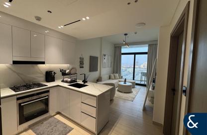 Apartment - 1 Bedroom - 2 Bathrooms for rent in Binghatti Emerald - District 15 - Jumeirah Village Circle - Dubai