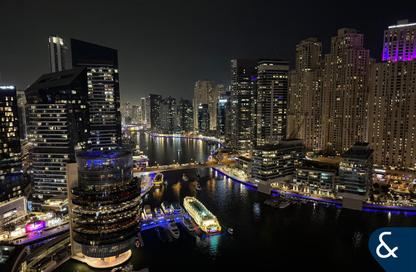 Apartment - 1 Bedroom - 2 Bathrooms for rent in JW Marriott Hotel Marina - Dubai Marina - Dubai