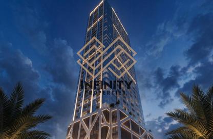 Apartment - Studio - 1 for sale in Orchid Towers - Tiger Downtown Ajman - Al Alia - Ajman Apartment - Studio - 1 for sale in Orchid Towers - Tiger Downtown Ajman - Al Alia - Ajman