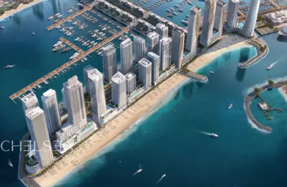 شقة - 2 غرف نوم - 3 حمامات للبيع في برج Seapoint 1 - سي بوينت - إعمار بيتشفرونت - دبي هاربور - دبي