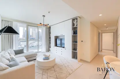 Apartment - 2 Bedrooms - 3 Bathrooms for rent in Beach Mansion Tower 1 - Beach Mansion - EMAAR Beachfront - Dubai Harbour - Dubai