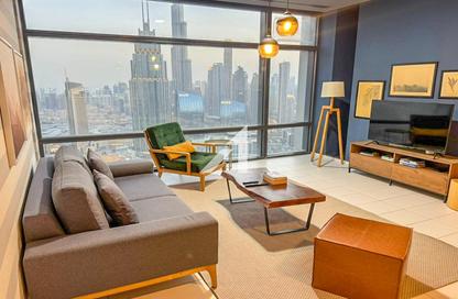 Apartment - 1 Bedroom - 2 Bathrooms for rent in Index Tower - DIFC - Dubai