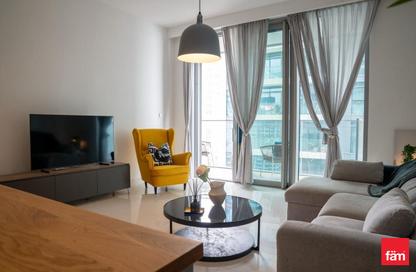 Apartment - 1 Bedroom - 1 Bathroom for rent in Beach Isle Tower 1 - Beach Isle - Emaar Beachfront - Dubai Harbour - Dubai
